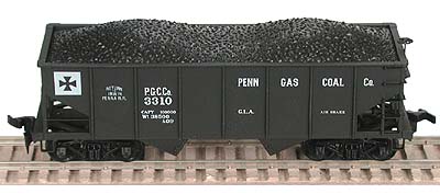 Bowser HO GLa 2-Bay Hopper Keystone Coal & Coke Co #1714  BOW60255 